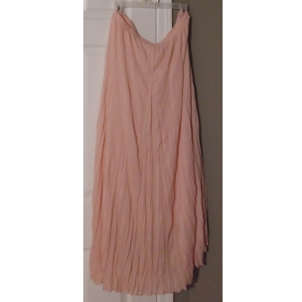 Full length skirt - dusty rose color pink